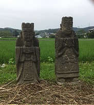 朝鮮.石人像 朝鮮.石人像